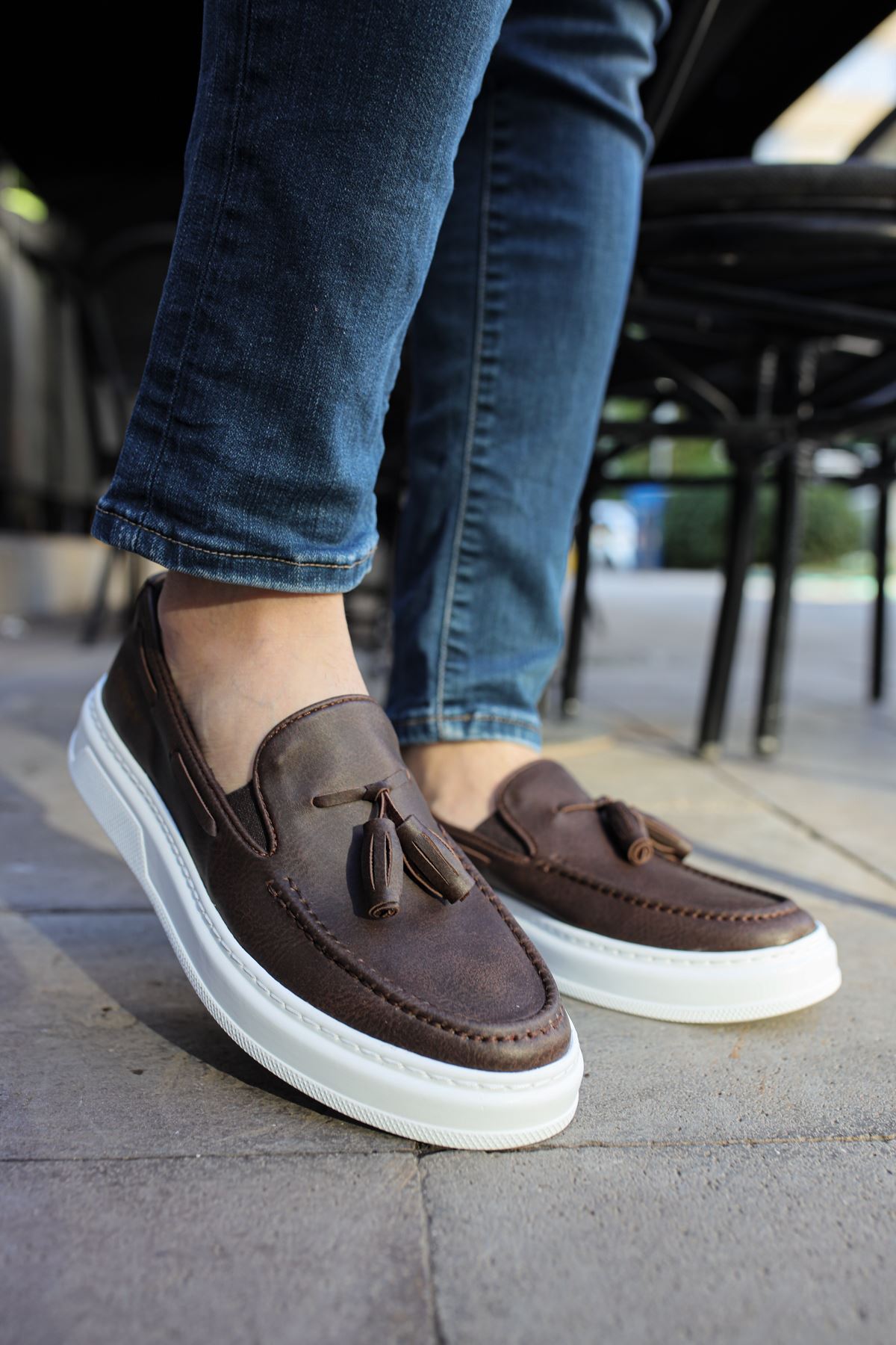 MN127 - CBT Loafer-X Erkek Ayakkabı KAHVE