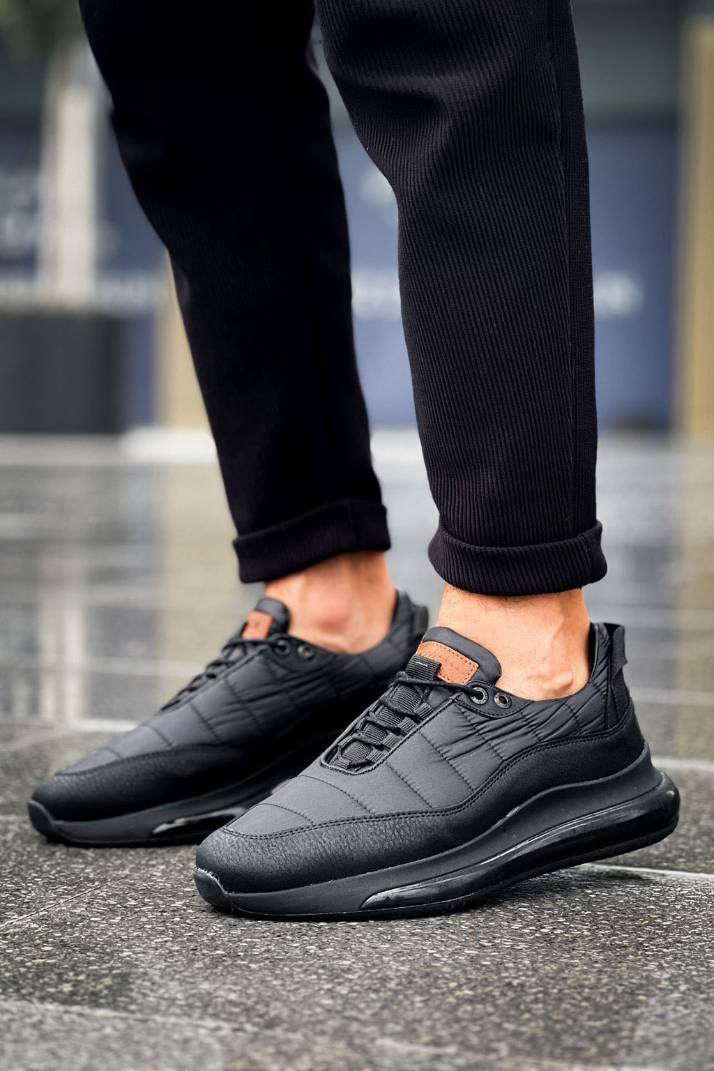 MN179 - CST Sporty Runner Erkek Ayakkabı SIYAH