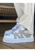 MN2407 - CBT Star-X Erkek Spor Ayakkabı BEYAZ/GRI